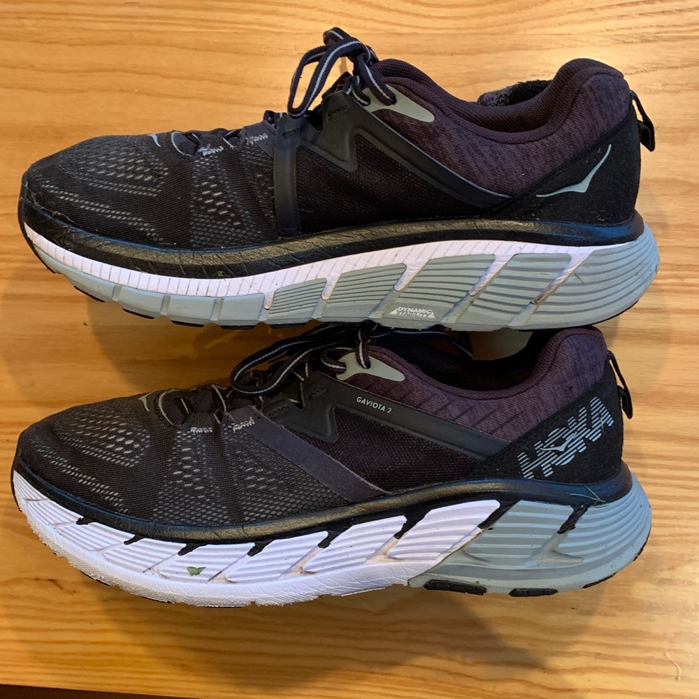 HOKA Men’s Gaviota 2 Size 11 Black Athletic Shoes